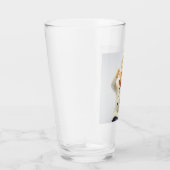 Chef riant avec flûte en verre (Droite)