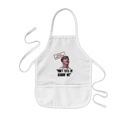 Chef Robert E. Lee Apron Kinder Schort (Voorkant)