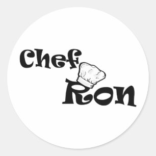 Chef Ron Ronde Sticker
