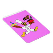 Chef Rose Ducky Kazoo Flexible Photo Magnet (Côté Droit)
