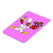 Chef Rose Ducky Kazoo Flexible Photo Magnet (Côté Gauche)