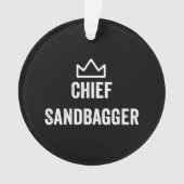 Chef Sandbagger Golf mème Bjj Chess Sandbag (devant)