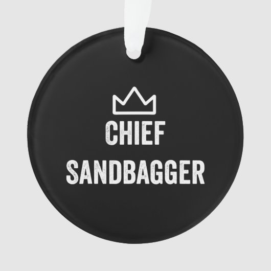 Chef Sandbagger Golf mème Bjj Chess Sandbag (devant)