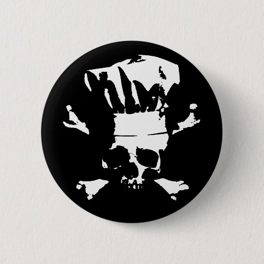 Chef Scalawag Ronde Button 5,7 Cm (Voorkant)