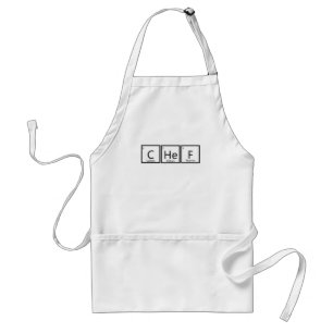 Chef + Science Apron Standaard Schort