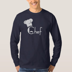 CHEF shirt met lange hoes