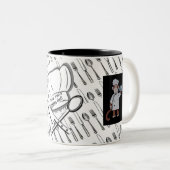 Chef singe Mug (Devant droit)