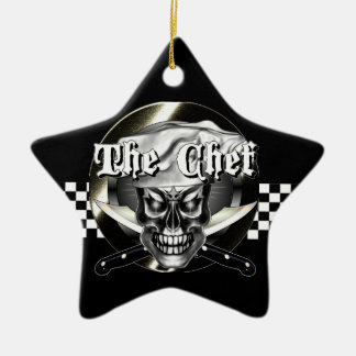 Chef Skull 3.1 Keramisch Ornament