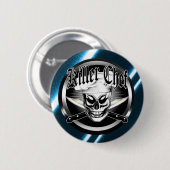 Chef Skull 4: Killer Chef Ronde Button 5,7 Cm (Voorkant /achterkant)