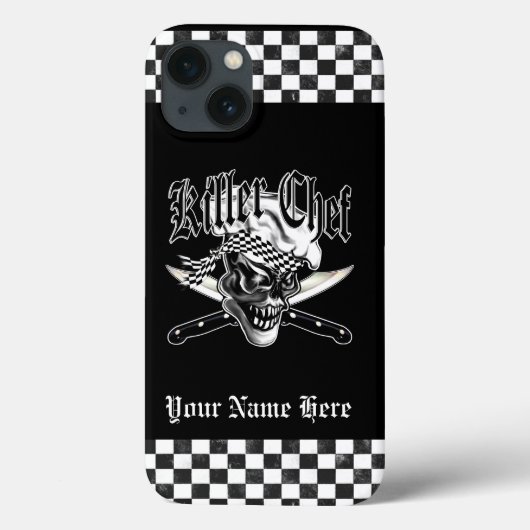Chef Skull 5 Case-Mate iPhone Case (Achterkant)