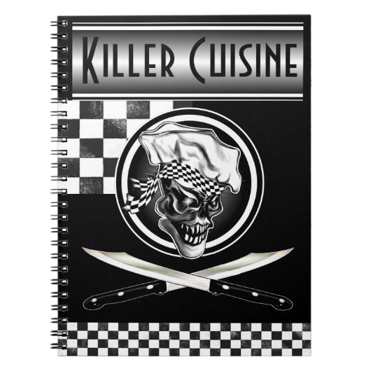 Chef Skull 5 Notitieboek (Voorkant)