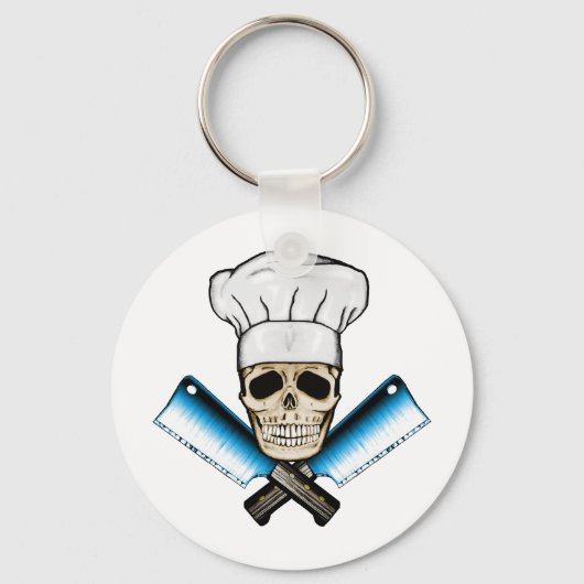 Chef_Skull_C1 Sleutelhanger (Voorkant)