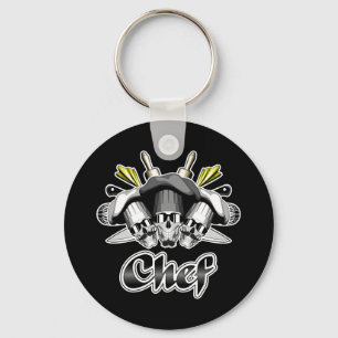 Chef Skull en Tools of the Trade Sleutelhanger