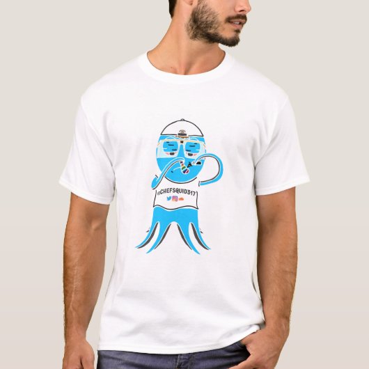 Chef Squid Classic T-shirt (Voorkant)