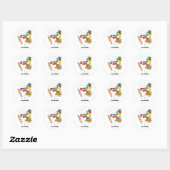 Chef Stack Ronde Sticker (Vel)