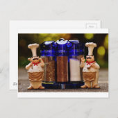 Chef Stand Briefkaart (Voorkant / Achterkant)