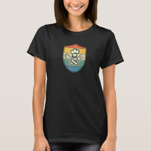 Chef-symbool met Pet van de chef & kookgerei VI T-shirt