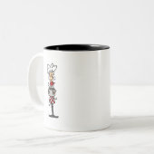 Chef Tshirts en geschenken Tweekleurige Koffiemok (Voorkant links)