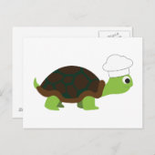 Chef Turtle Briefkaart (Voorkant / Achterkant)