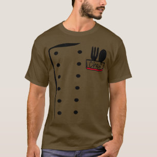 Chef Uniform Funny Cook Costume T-shirt