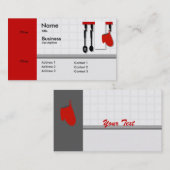 Chef Utils Kitchen Visitekaartje (Voorkant / Achterkant)