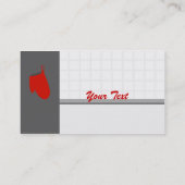 Chef Utils Kitchen Visitekaartje (Achterkant)