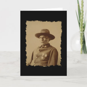 Chef van de Chiricahua Apache stam 1898 Kaart