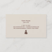 Chef-Visitekaartje Visitekaartje (Achterkant)