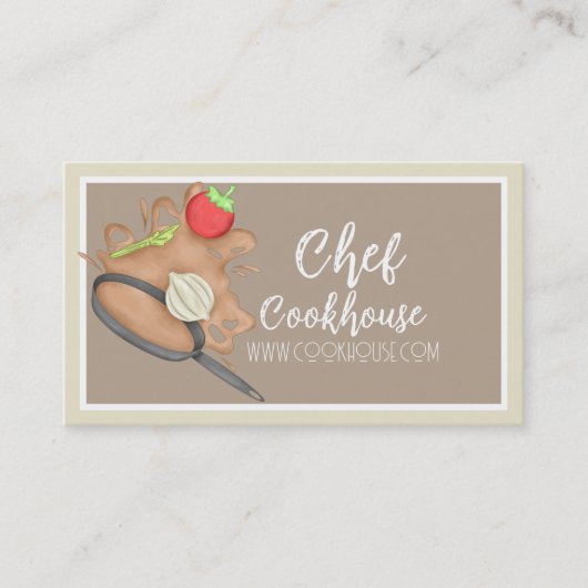  Chef Visitekaartjes (Voorkant)