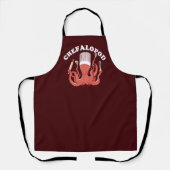 Chefalopod | Octopus Chef Funny Pun Schort (Voorkant)