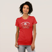 Chefalopod | Octopus Chef Funny Pun T-shirt (Voorkant volledig)