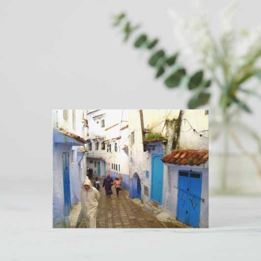 Chefchaouen, Maroc Carte postale (Debout devant)