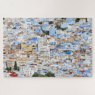 Chefchaouen, Marokko Legpuzzel