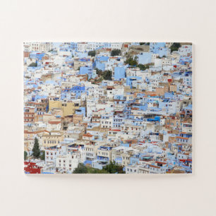 Chefchaouen, Marokko Legpuzzel