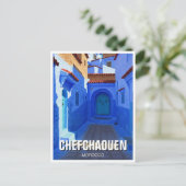 Chefchaouen Marokko Reizen Briefkaart (Staand voorkant)