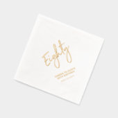 Chefs 80 | Fête d'anniversaire adulte moderne 80e (Gauche)