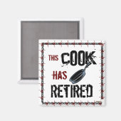 Chefs Chef Cooking Magneet (Voorkant / Achterkant)