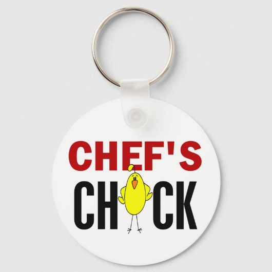 Chef's Chick Sleutelhanger (Voorkant)