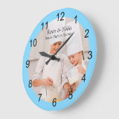 Chefs De L'Entraînement Horloge Mur (Angle)