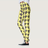 Chefs de vaches funky Chefs de Leggings (Gauche)