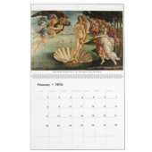 Chefs-d'oeuvre d'art du calendrier (Feb 2026)