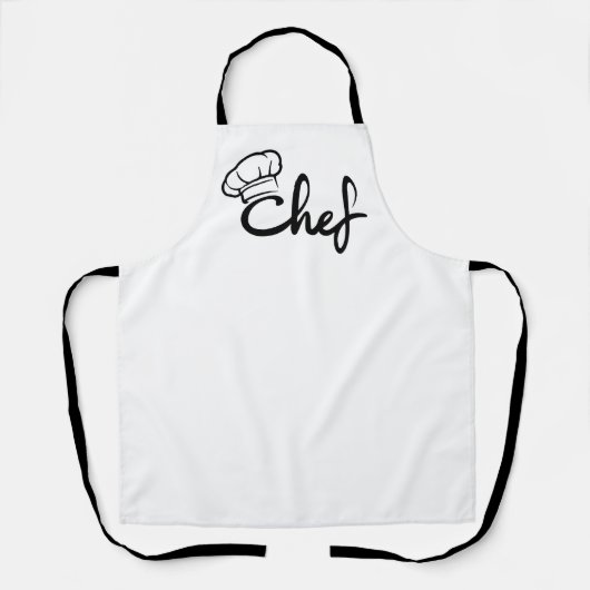Chef's Elegance Schort Design (Voorkant)