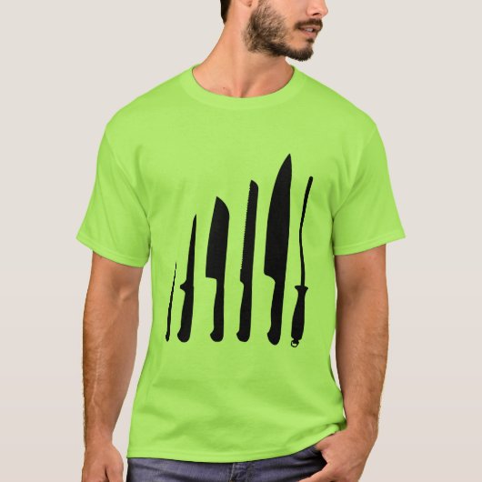 Chefs Knives T-shirt (Voorkant)