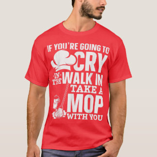 Chefs Koks nemen een mannetje mee met het koken va T-shirt