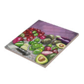 'Chef's Prep' still life Tegeltje (Zijkant)