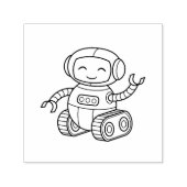 Cheful Speelgoed Robot Color Me Zelfinktende Stempel (Design)