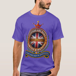 Chelmsford United Kingdom Legends wordt geboren in T-shirt