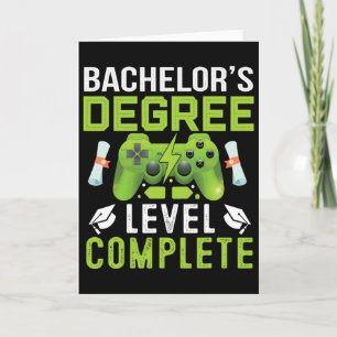 Chelor's graadniveau Voltooid Gamer College Kaart