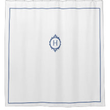 Chelsea blauw en wit monogram