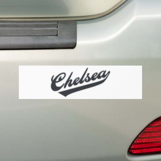 Chelsea Bumpersticker (Op auto)